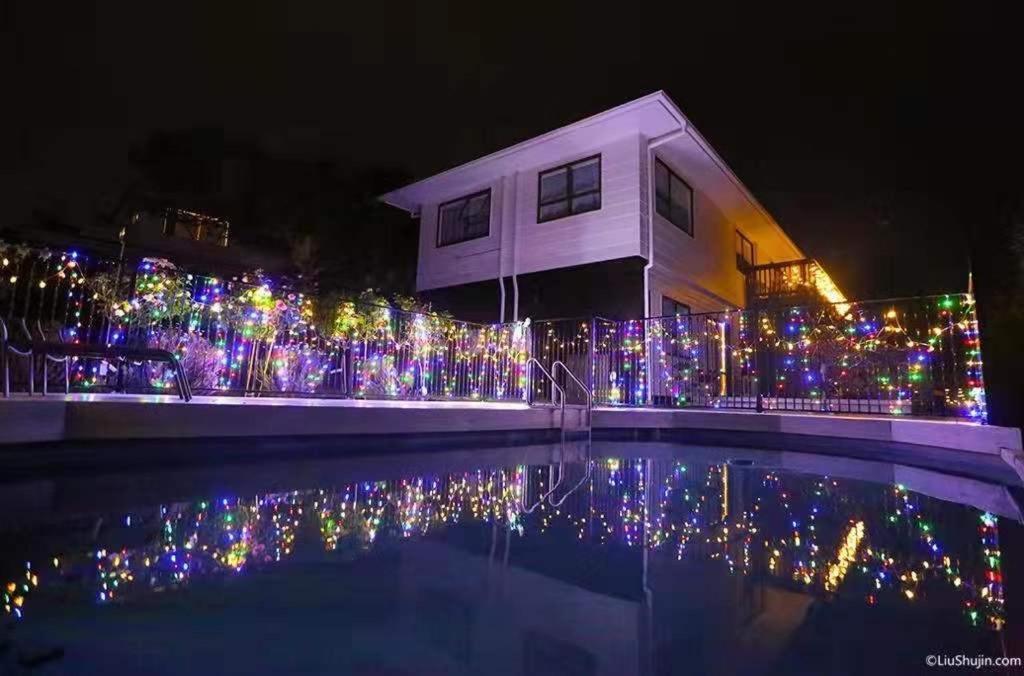 Swimming Pool Holiday Villa โอ๊คแลนด์ ภายนอก รูปภาพ